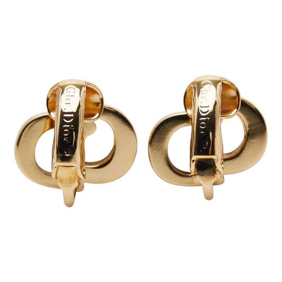 Dior CD Logo Earrings - Picture 3 of 6